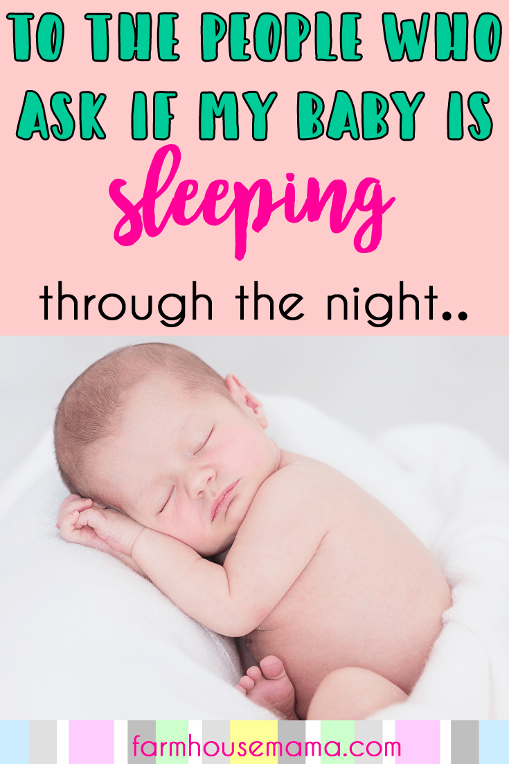 baby 7 months not sleeping through night