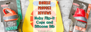 Nuby Review Toddler Flip It Cups Silicone Bib toddler meal products toddler catch all bib toddler travel cups toddler straw cups rollable bib