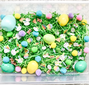 Easter Sensory Table Materials 